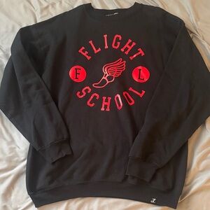 Men's Black Crewneck Sweater